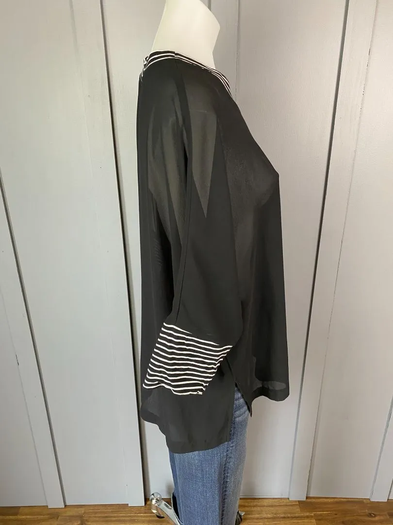 BNWT Black Lemon Tree Tops, 8