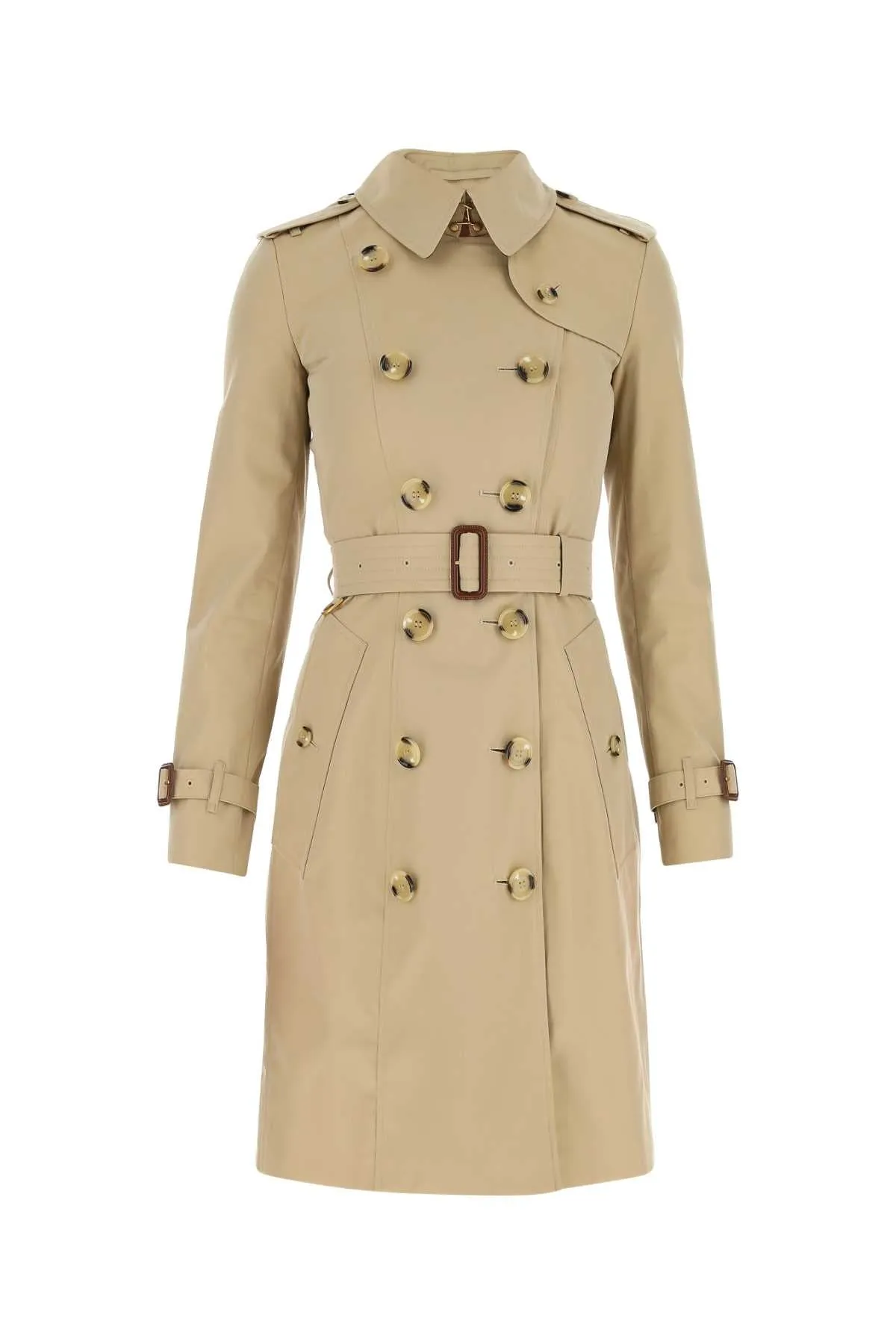 BURBERRY Cotton Trench Jacket for Women - Size 24W