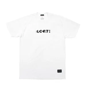 Capslock Tee - White