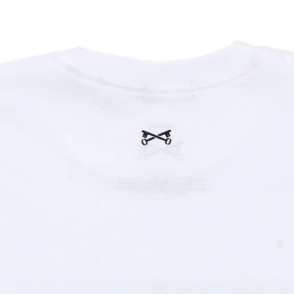 Capslock Tee - White