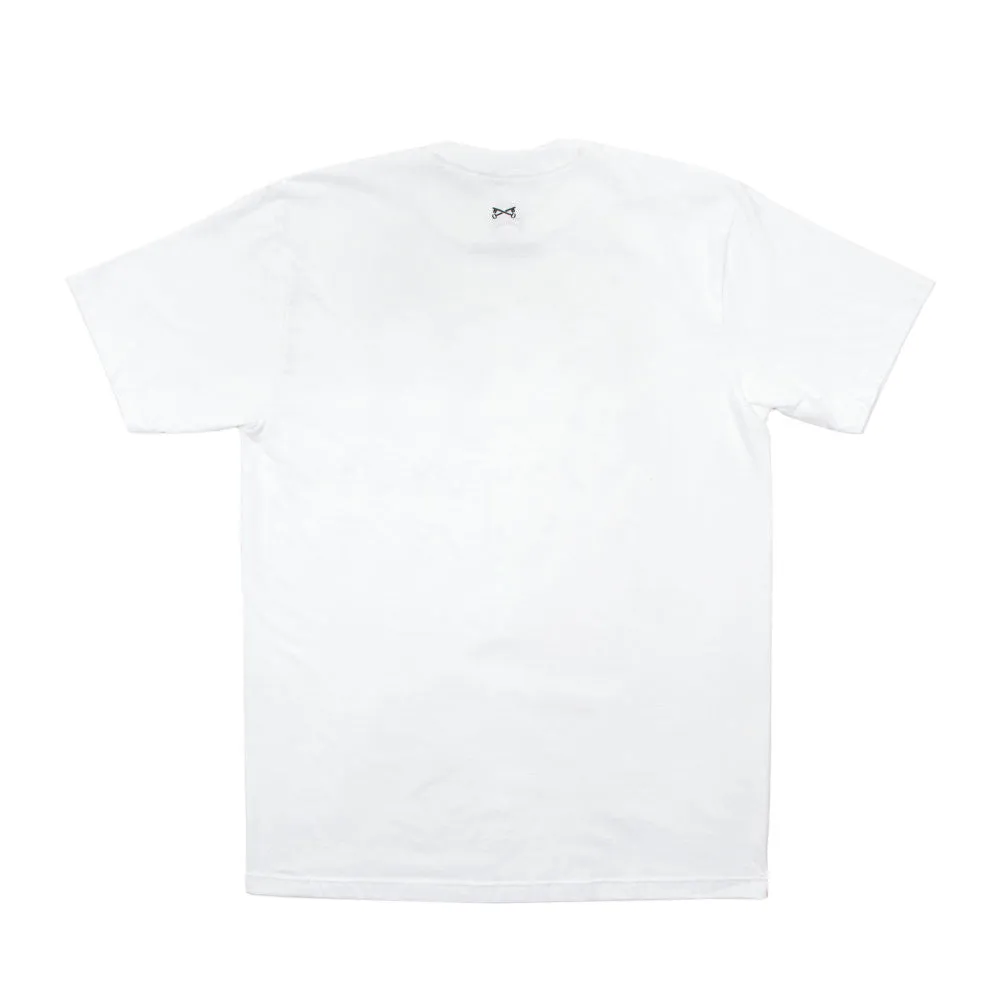 Capslock Tee - White