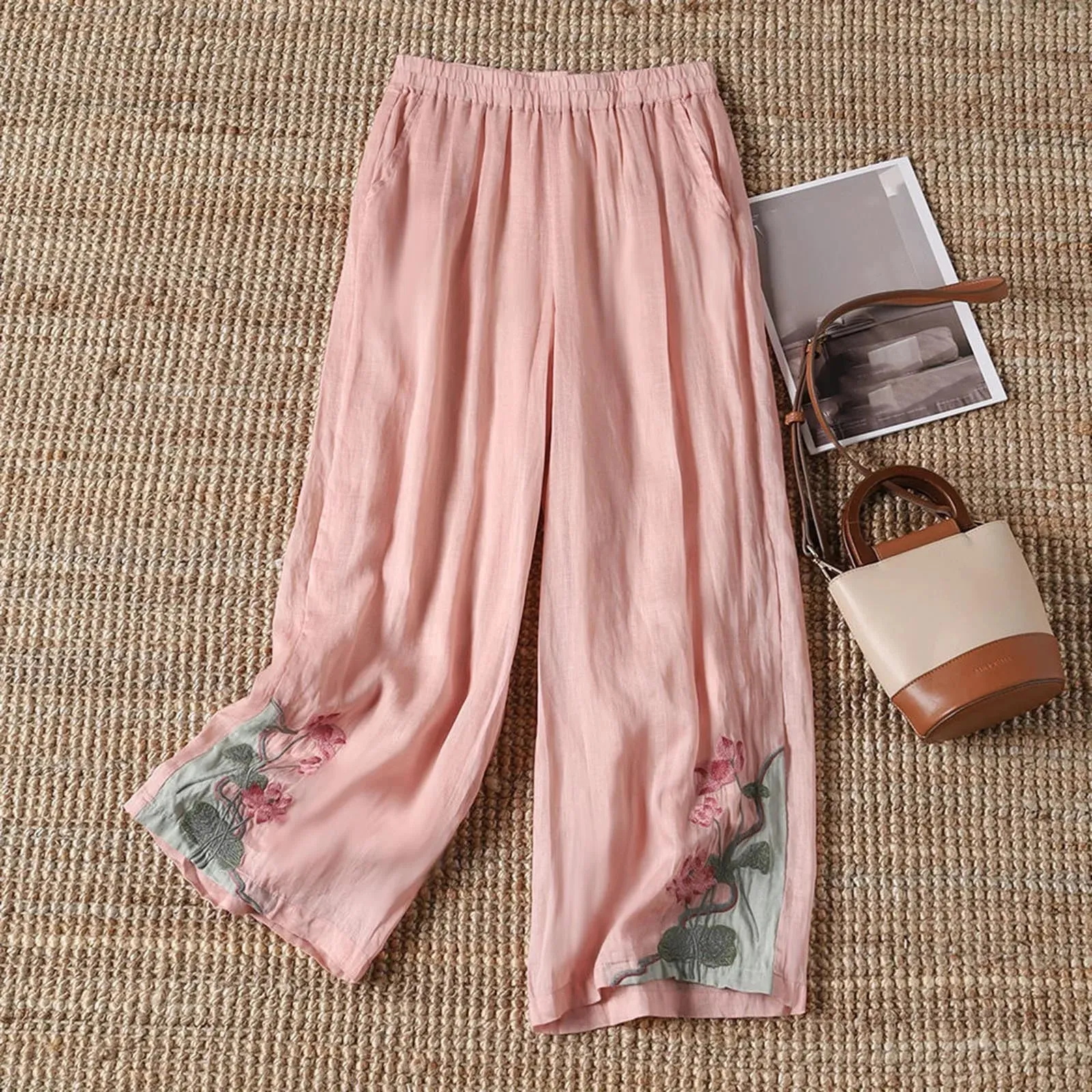 Carmen - Retro Wide-Leg Pants
