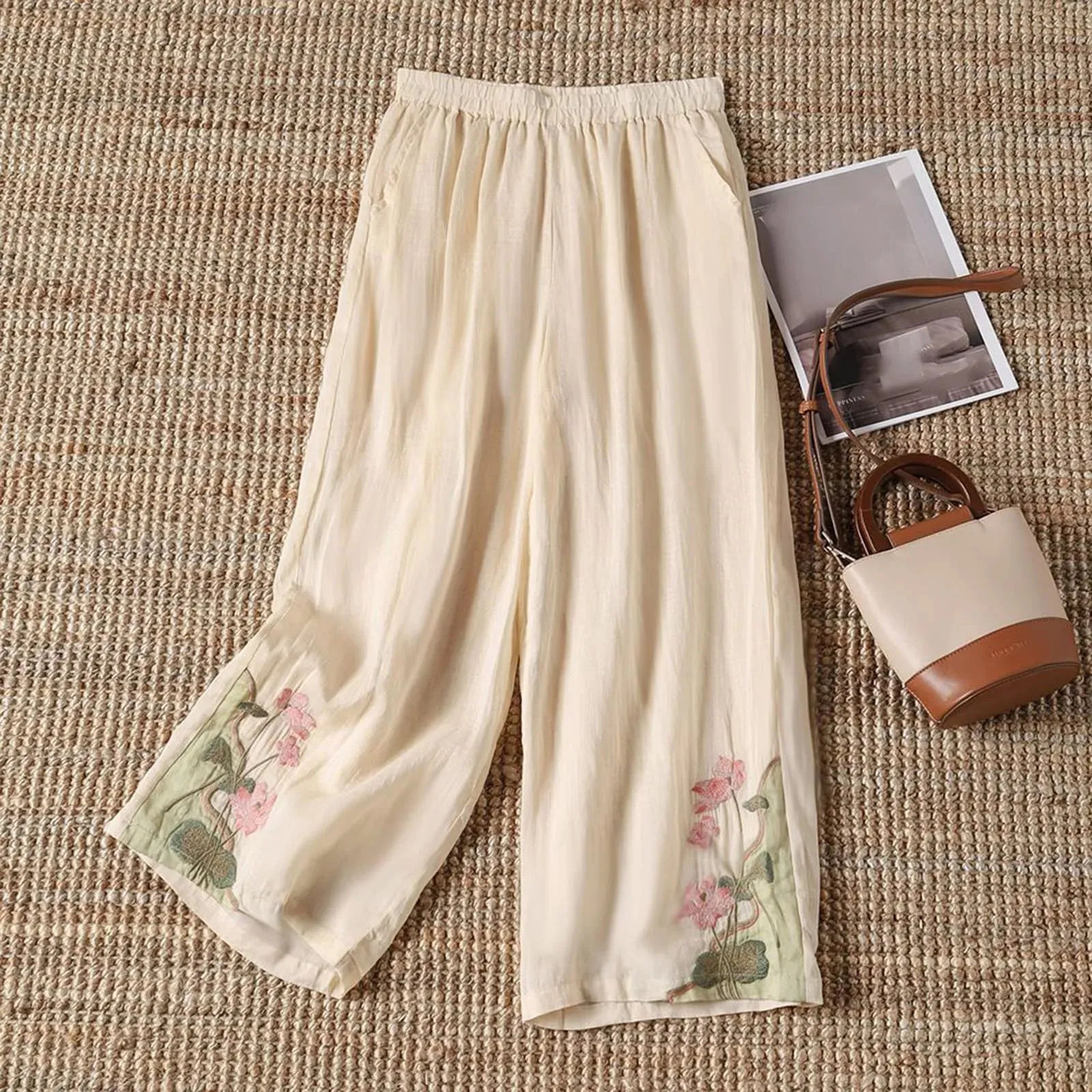 Carmen - Retro Wide-Leg Pants