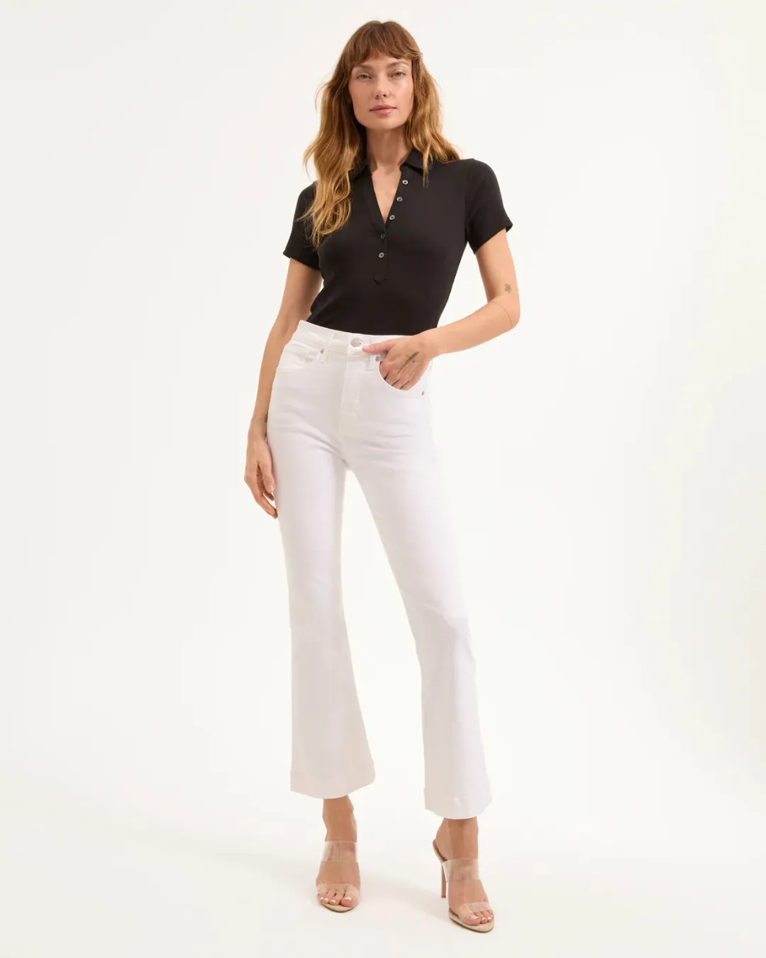 CARSON HIGH RISE ANKLE FLARE