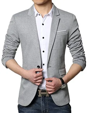 Casual Slim Fit Blazer for Men