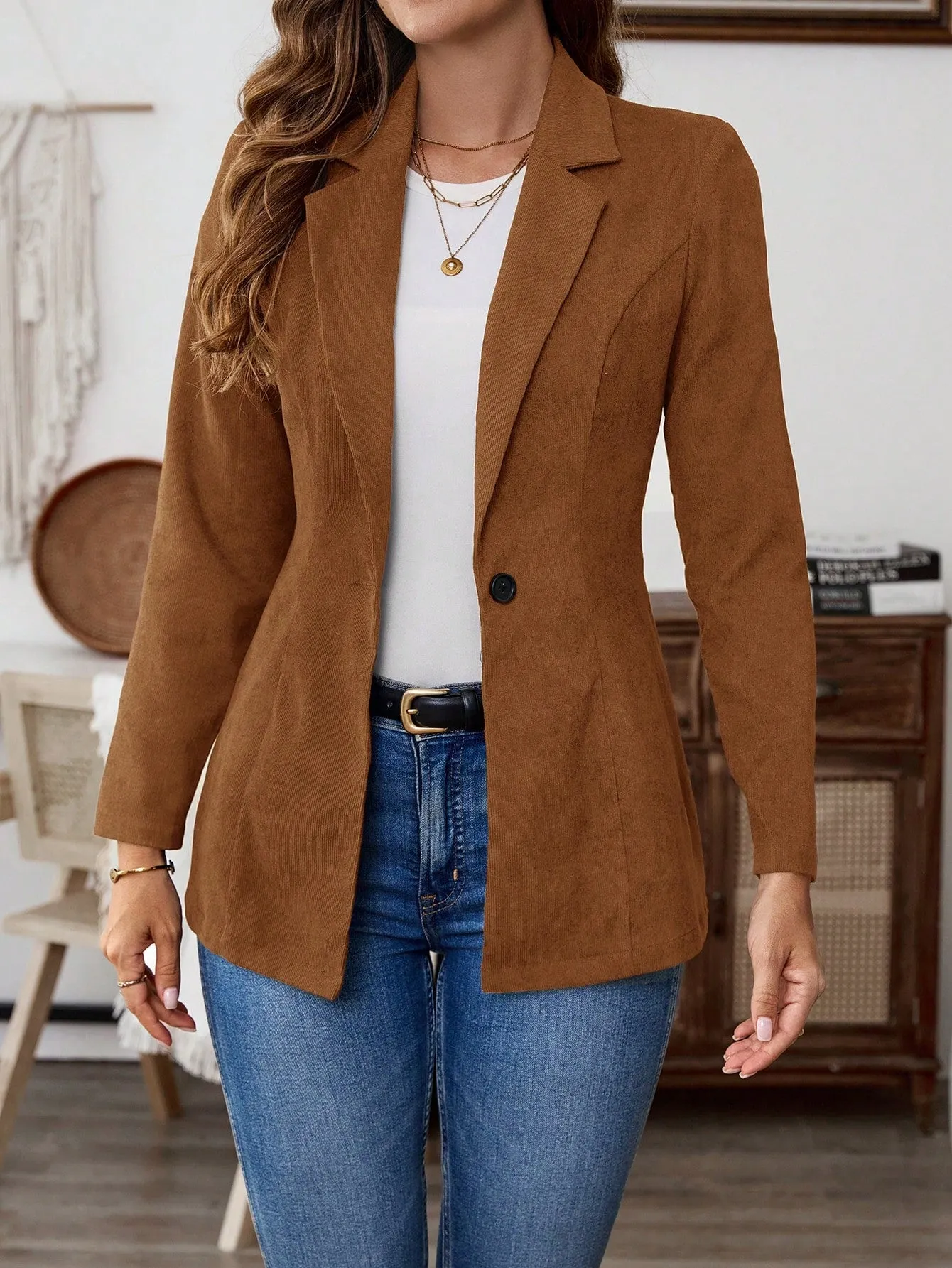 Chaqueta Casual de Otoño para Mujer