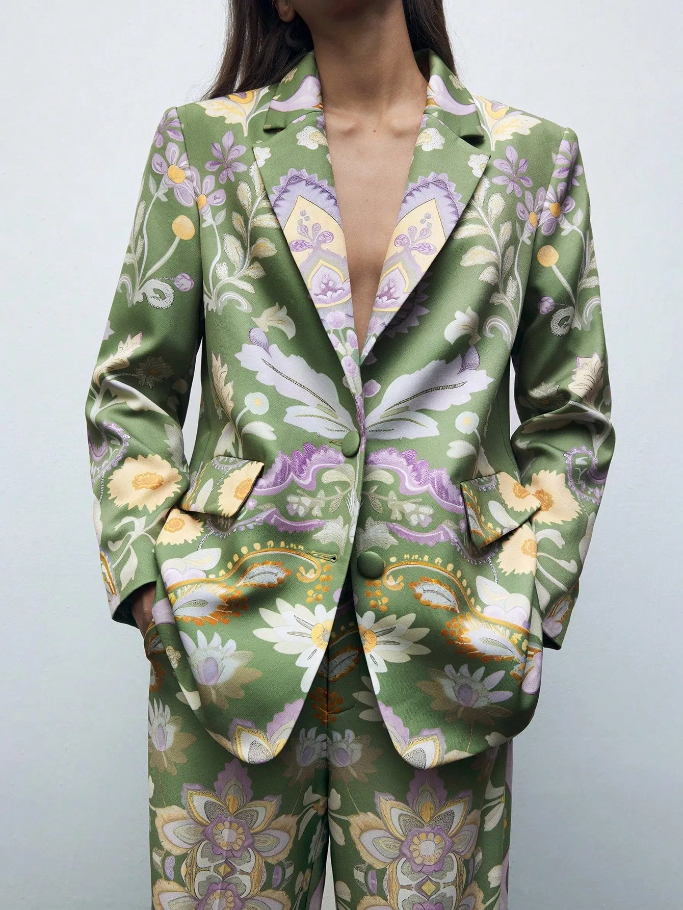 Chaqueta Maija de Dama Verde - Ropa Casual en Cherry Vibes