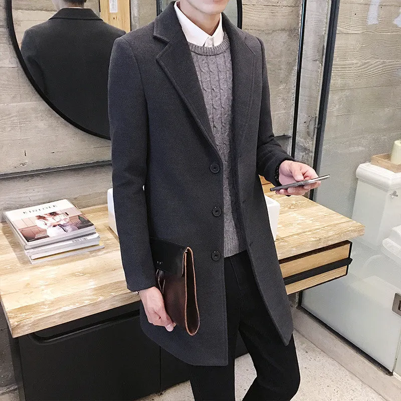 coats men's jacket fashion/men's clothing/badges design/leisure coat jacket
