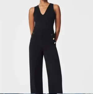 Cosima - Button Wide Leg Pants