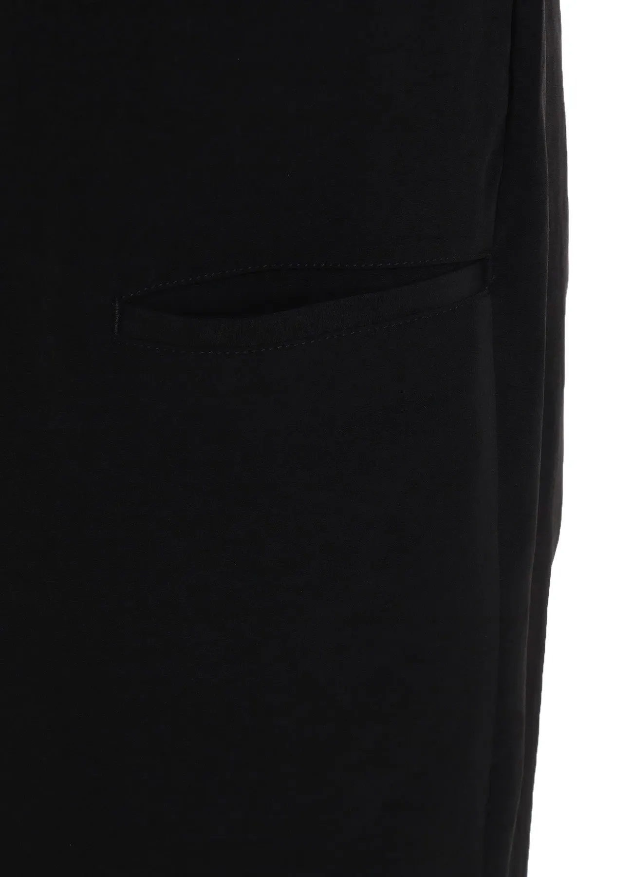 CREPE de CHINE SIde TUCK TROUSERS