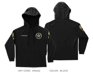 CUSTOM Houston County Sheriffs Department Core Men's Hooded Performance Sweatshirt - 4Pbt4G