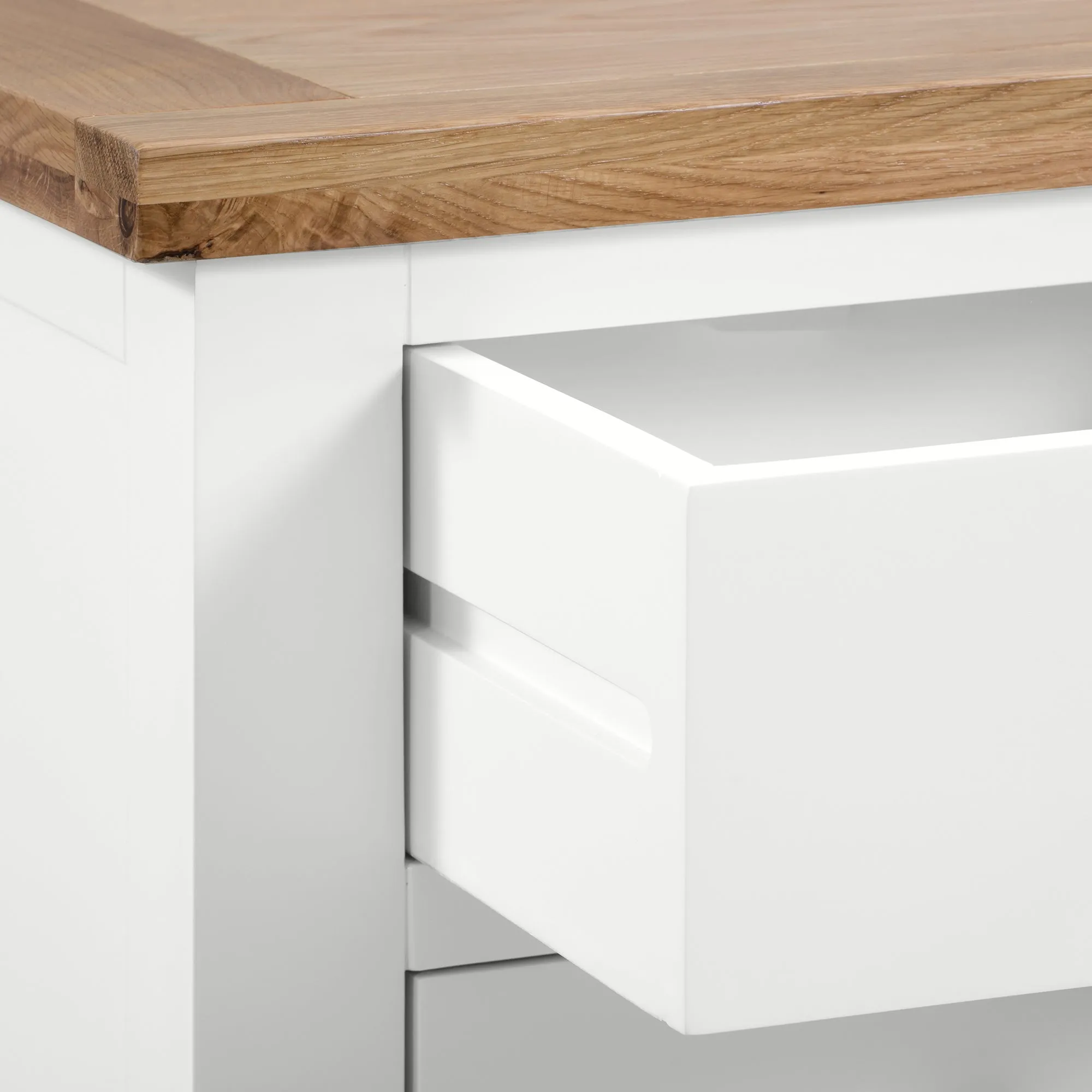Dorchester White 3 Door Sideboard
