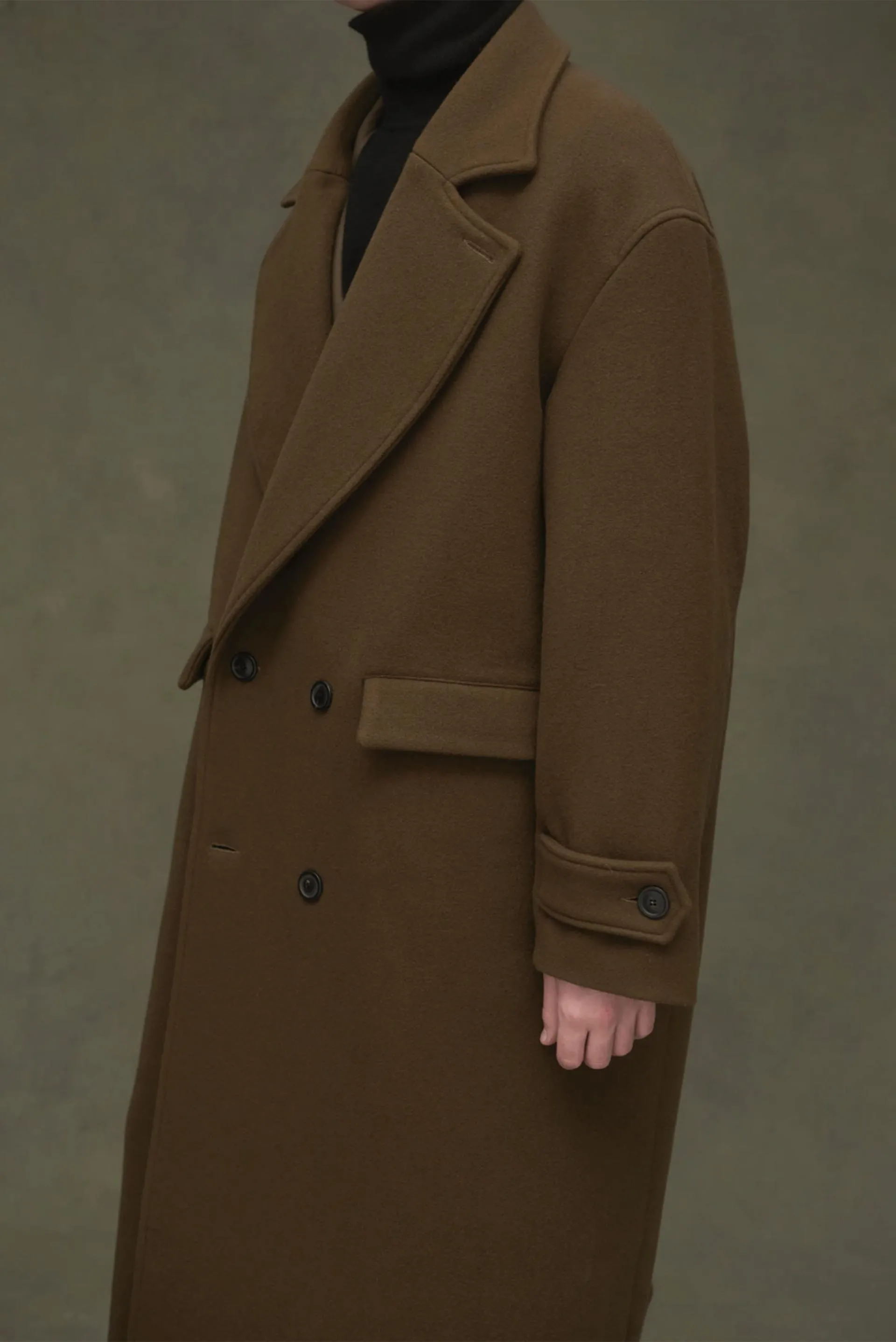 Double Breasted Overcoat
