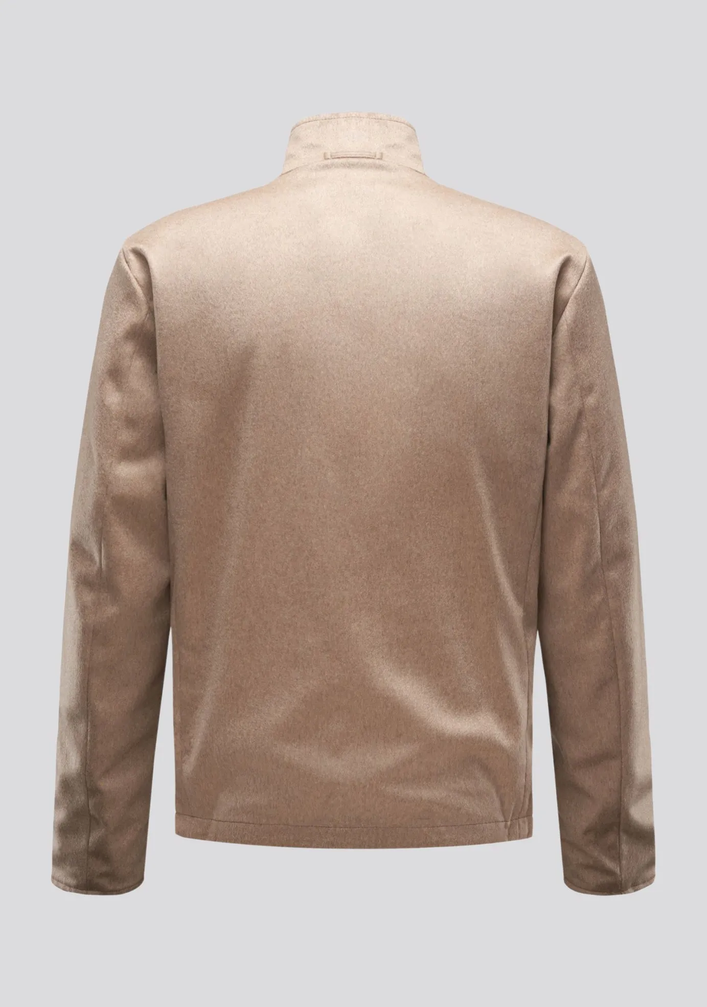 Double faced Beige Cashmere and Nylon Jacket Kired Collaboration