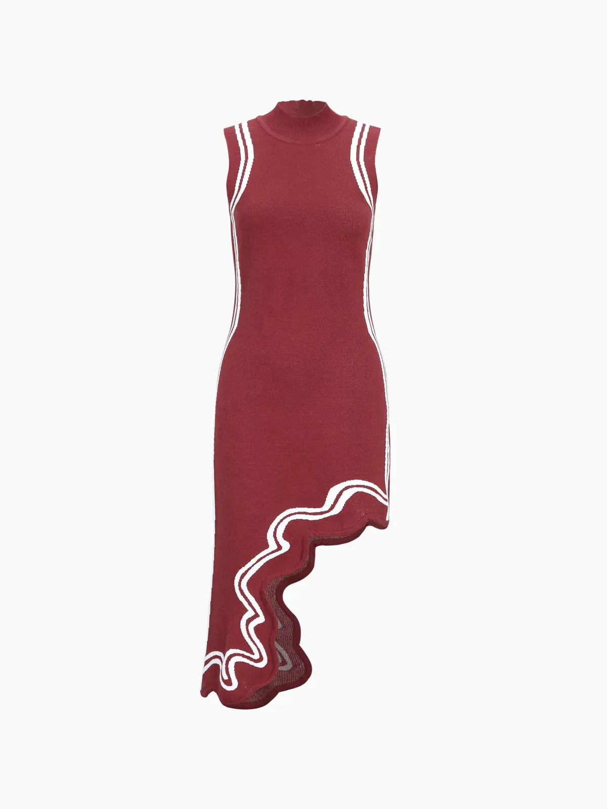 Dulce® | Asymmetrical Knit Dress