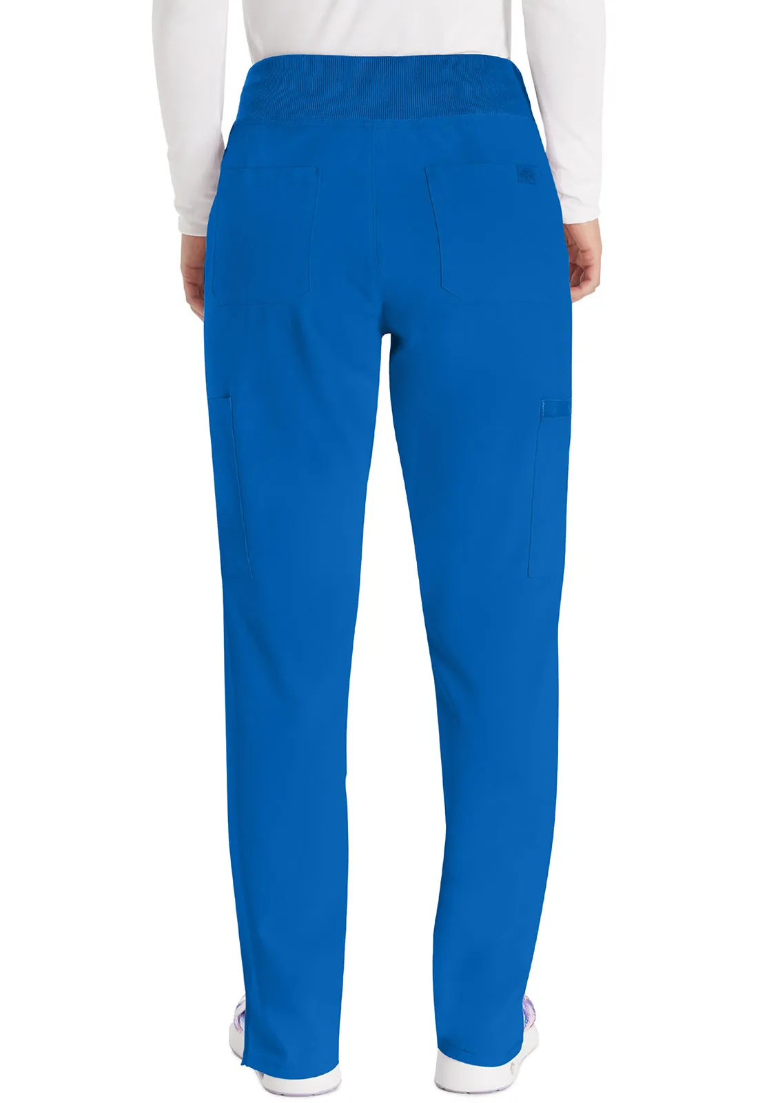 EDS Essentials DK005 Natural Rise Tapered Leg Pull-On Pants Royal