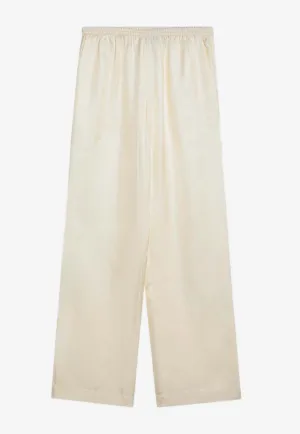 Elasticated Wide-Leg Pants