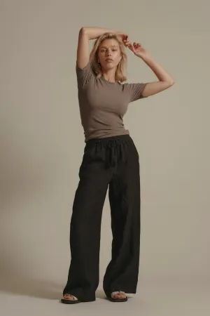 Elementary Seacomber Wide Leg Linen Pant