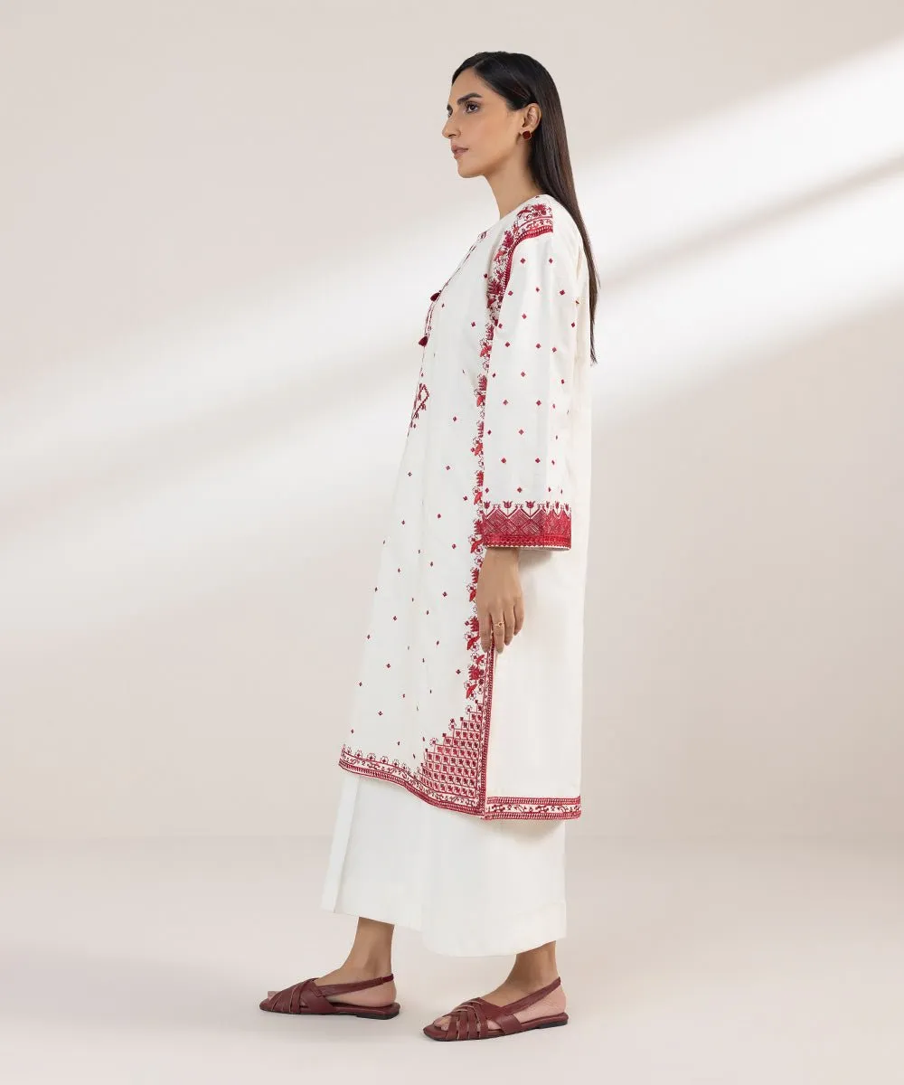 Embroidered Jacquard Shirt