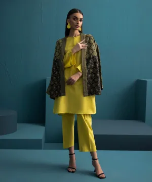 Embroidered Khaddar Jacket