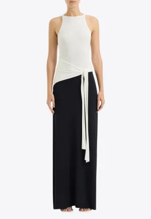 Emery Tie-Waist Maxi Dress