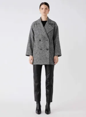 ESMAEE Ace Blazer Coat - Herringbone