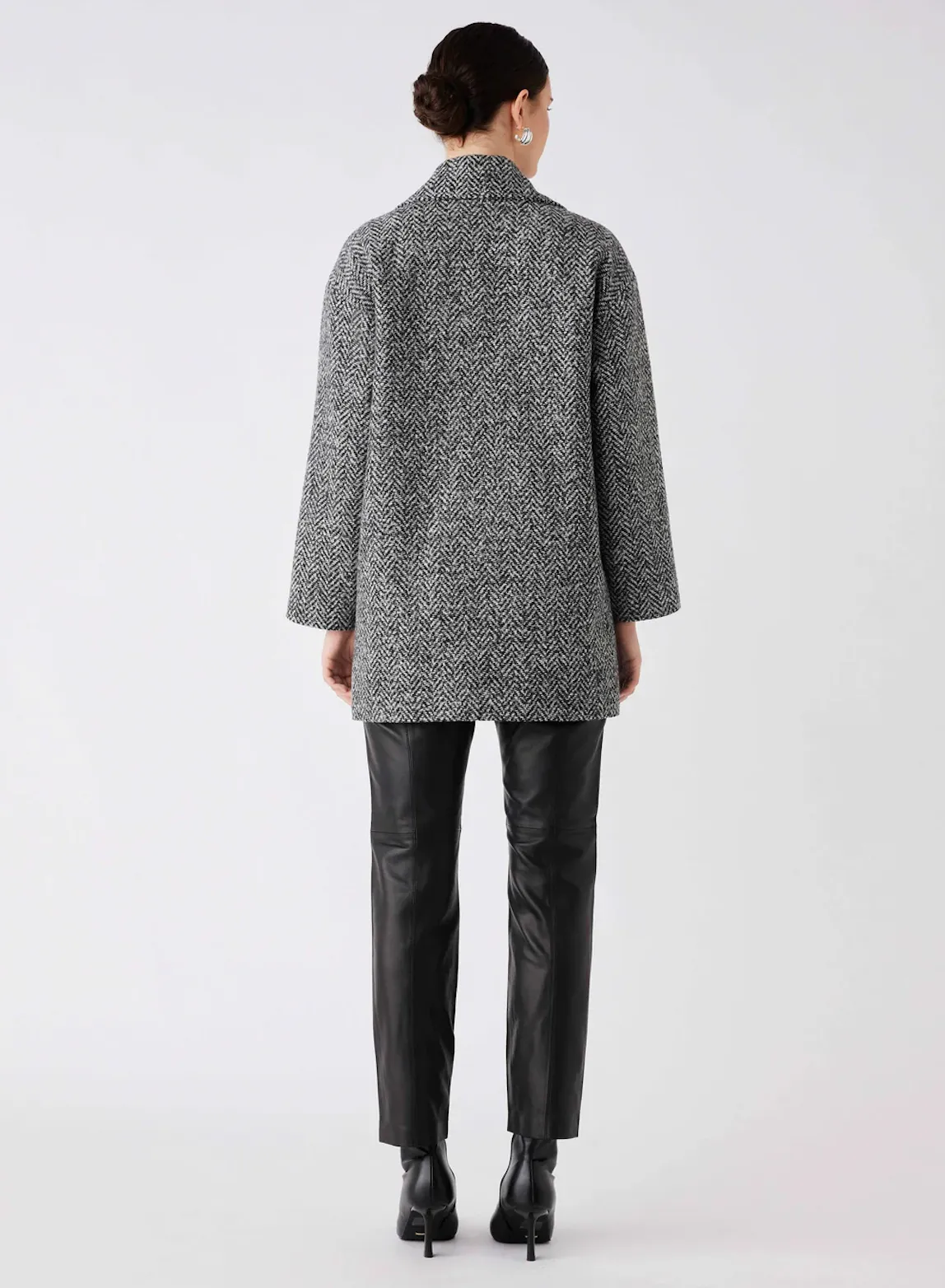 ESMAEE Ace Blazer Coat - Herringbone