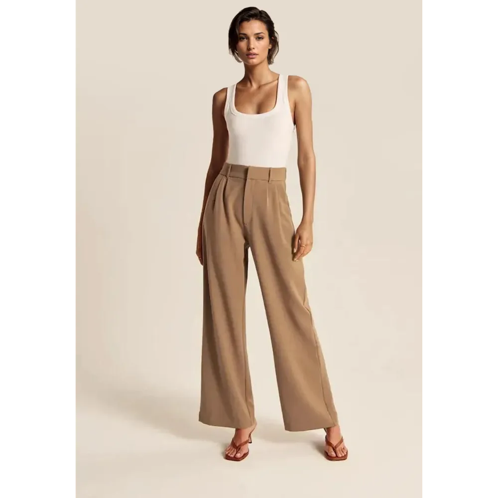 Eva™ - Tapered pants with wide legs