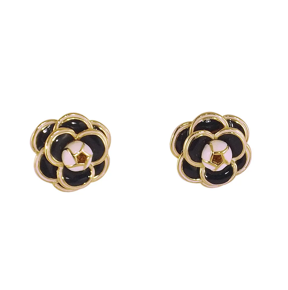 Exotic Black Rose - Tops Earrings