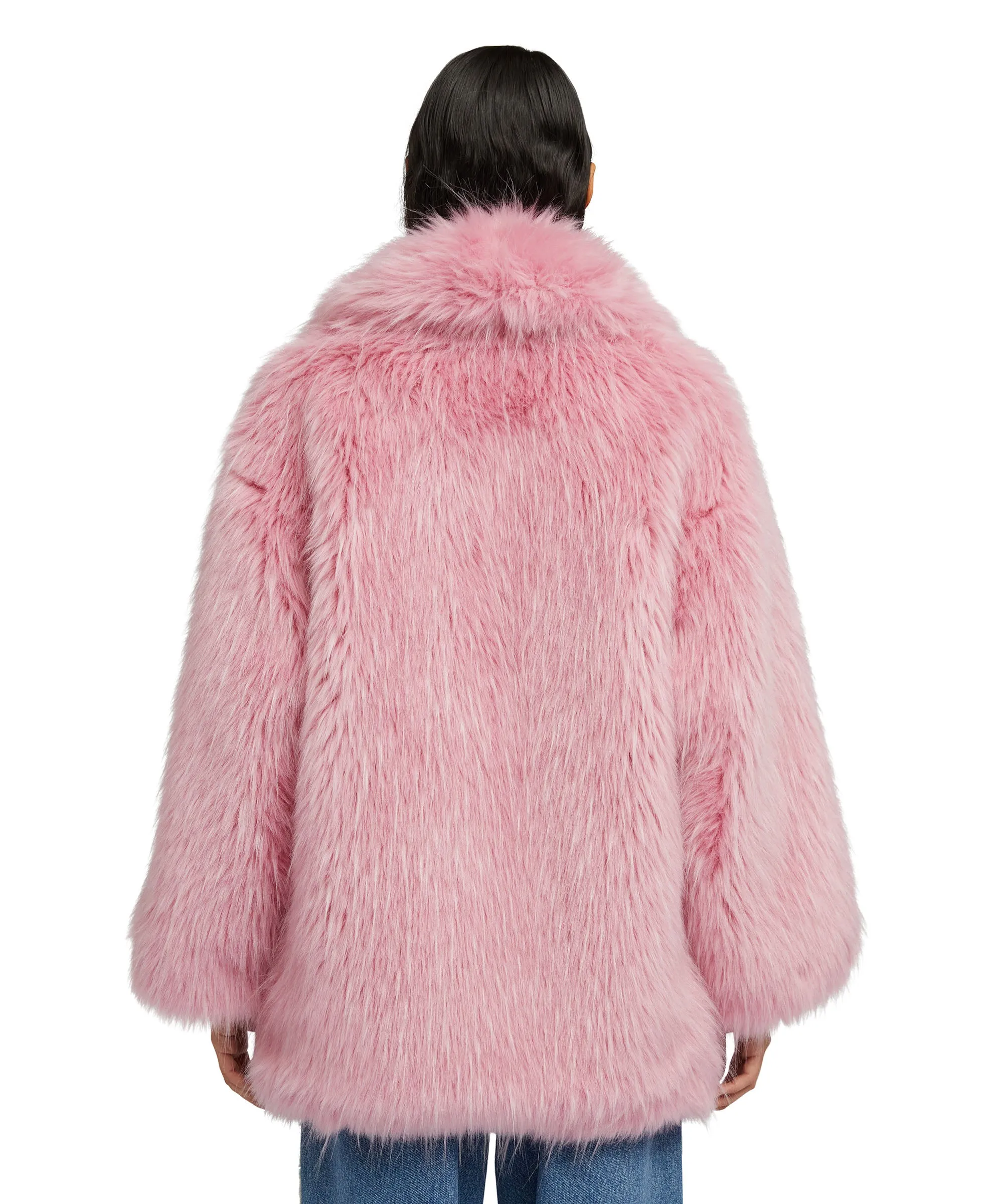 Faux fur "Minimalist Glamour" jacket