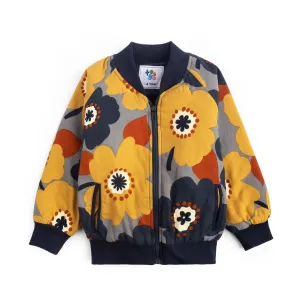 Floral Puffer Jacket