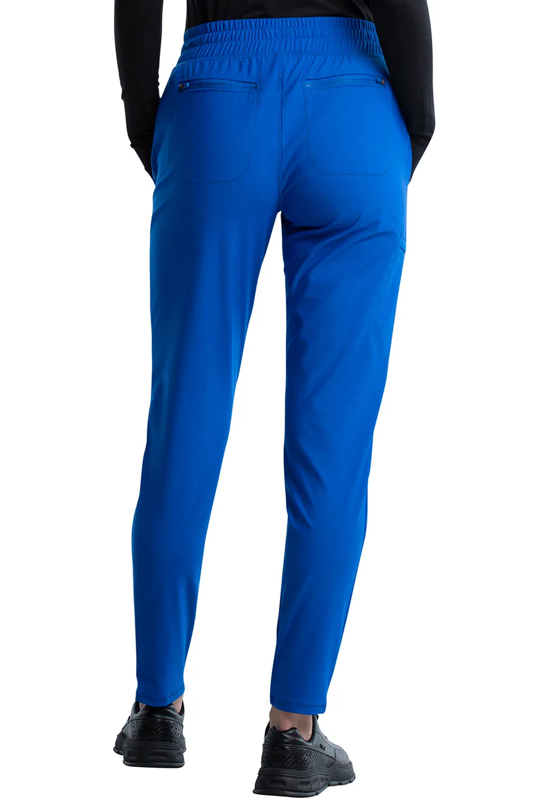 Form CK095 Mid Rise Tapered Leg Drawstring Pants Royal