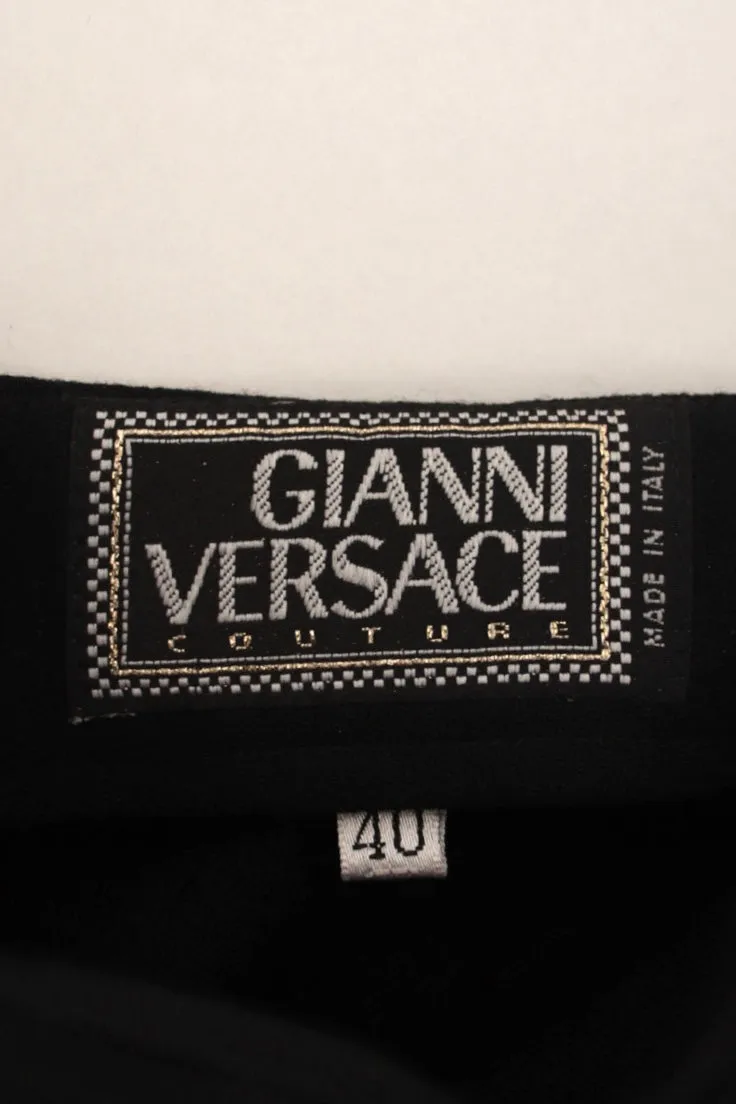 Gianni Versace Medusa Head Studded Pants