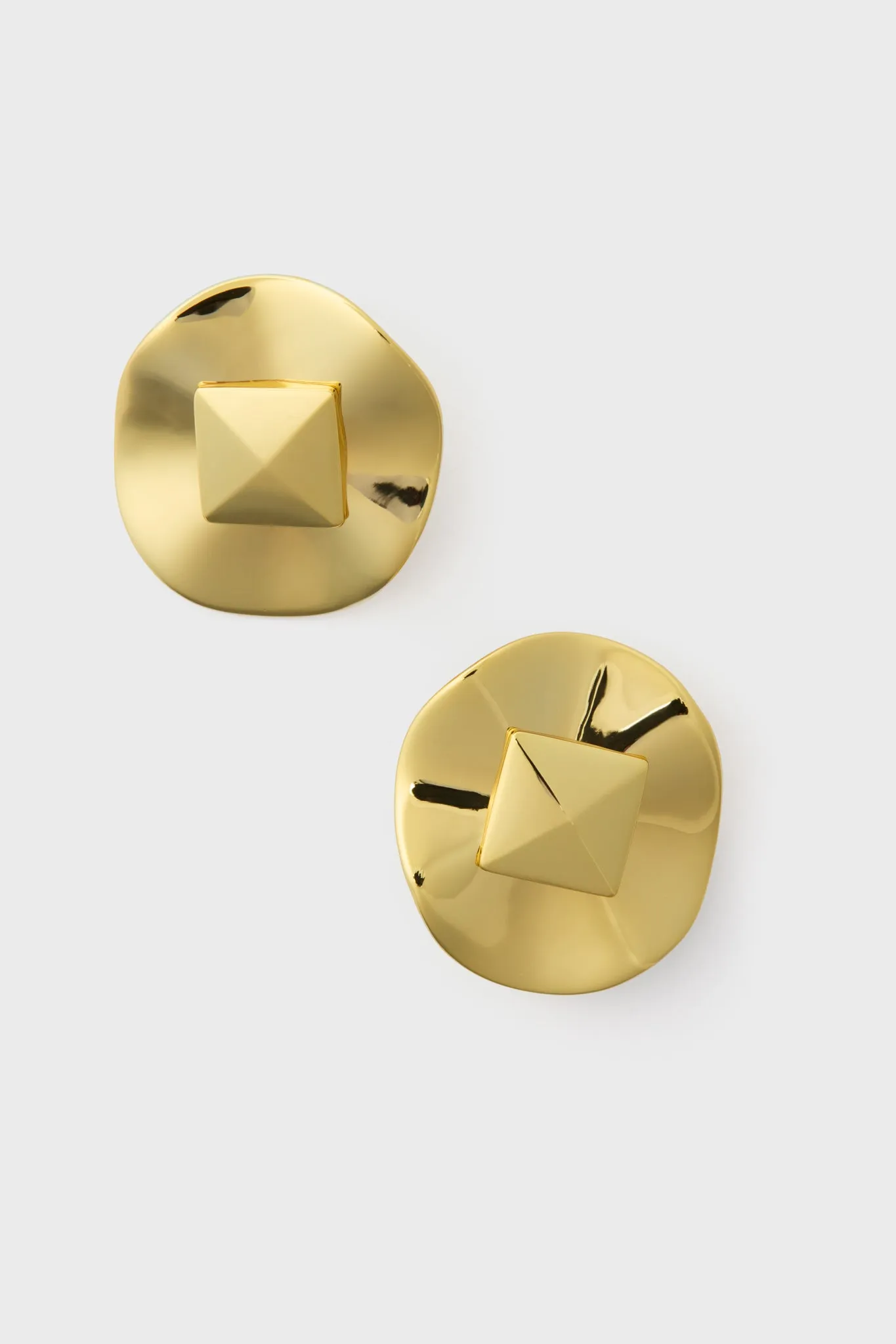 Gold Celeste Studs
