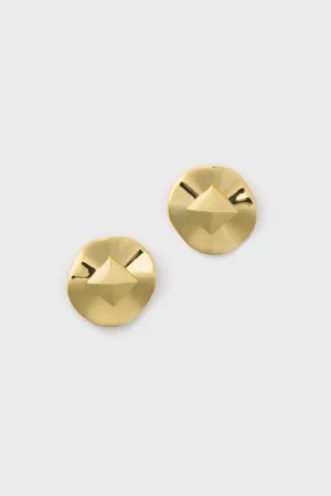 Gold Celeste Studs