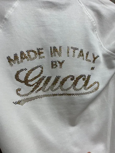 Gucci "Made in Italy bu Gucci" Size XS Zip Up Women's Jacket