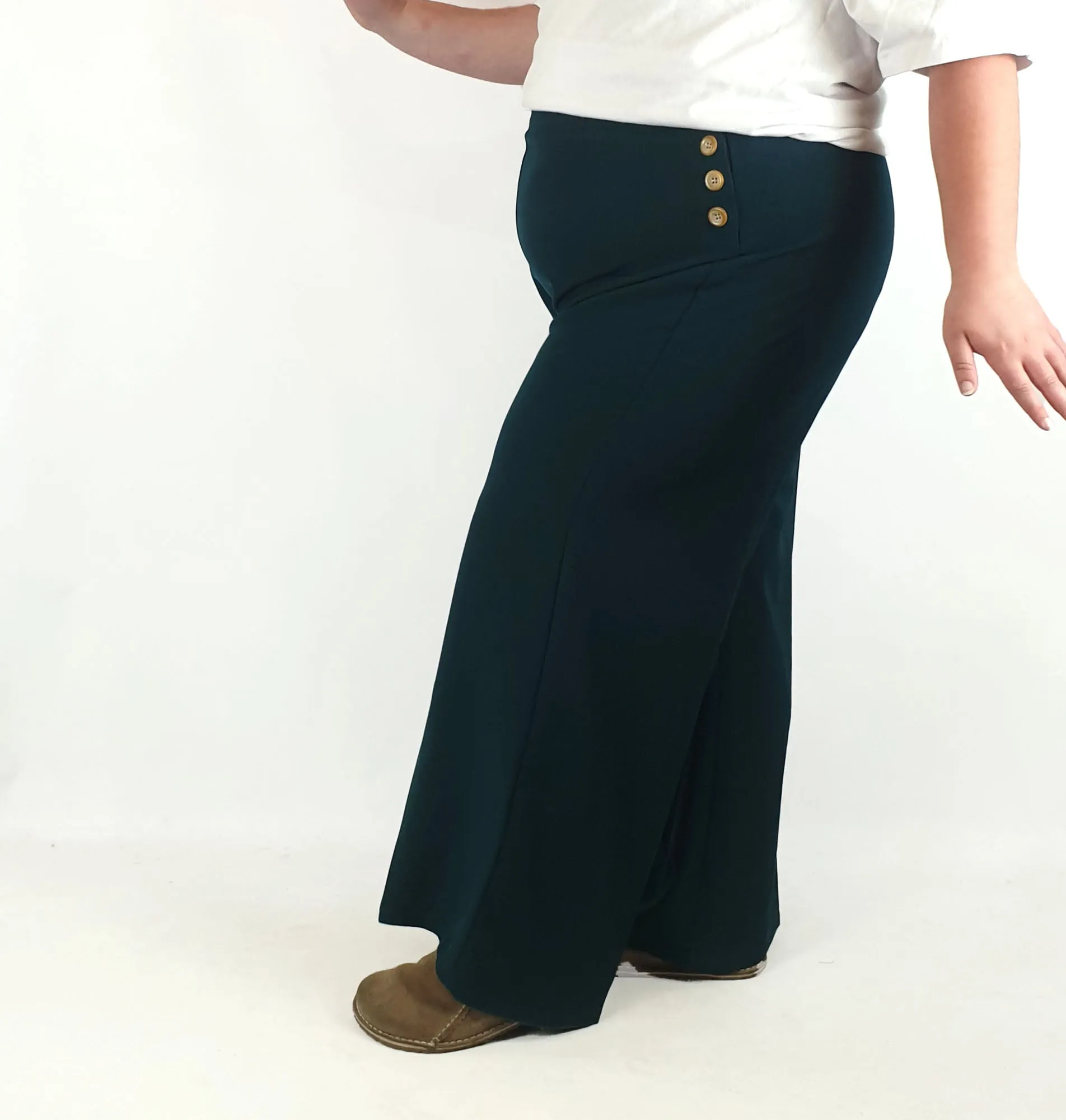 Hell Bunny green pants size 3XL