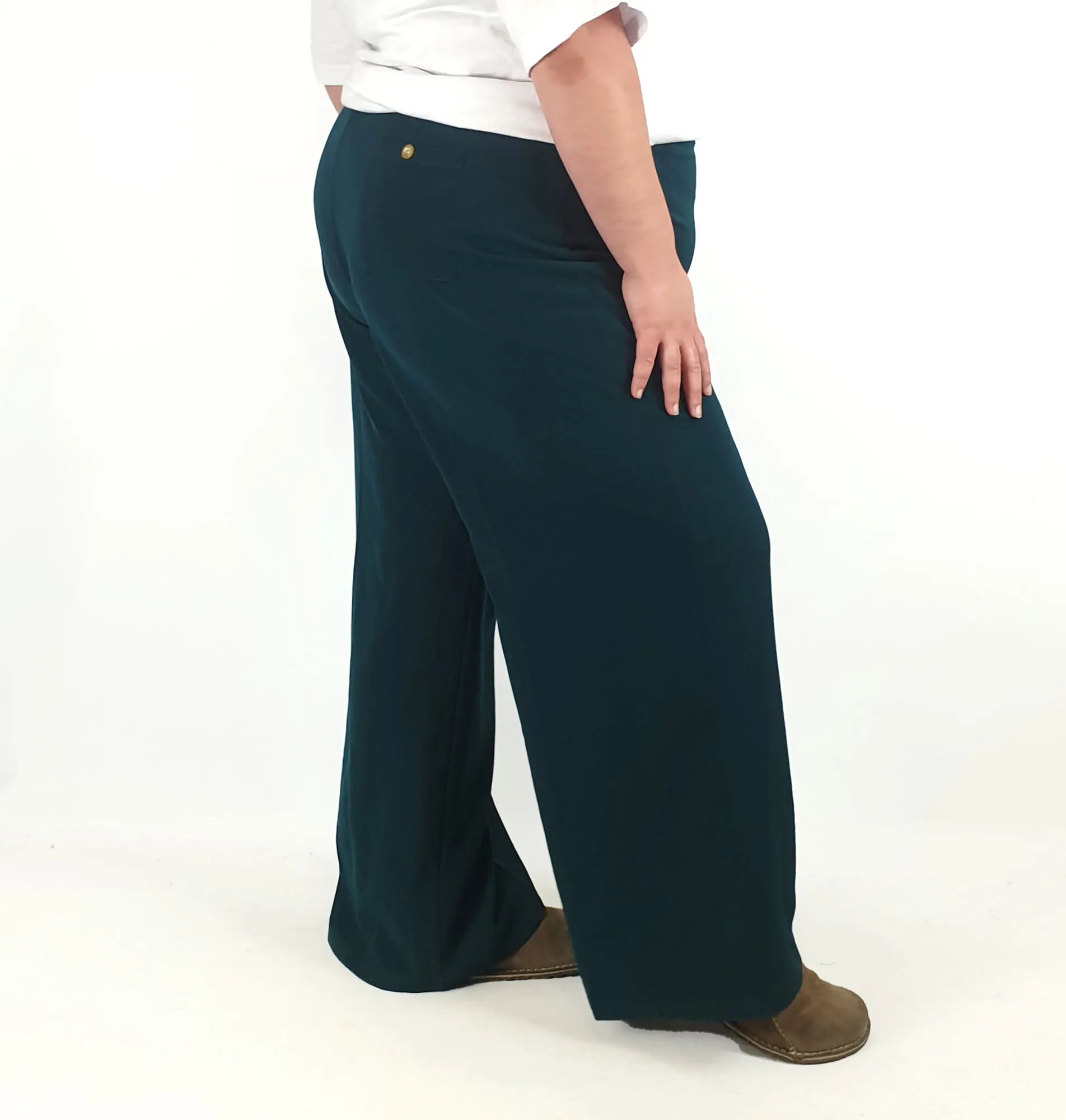 Hell Bunny green pants size 3XL