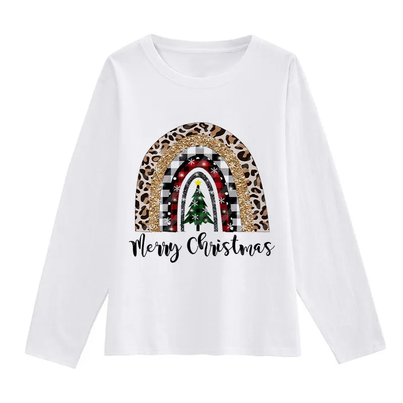 HELLO 2021 Christmas Women White T-Shirt Y