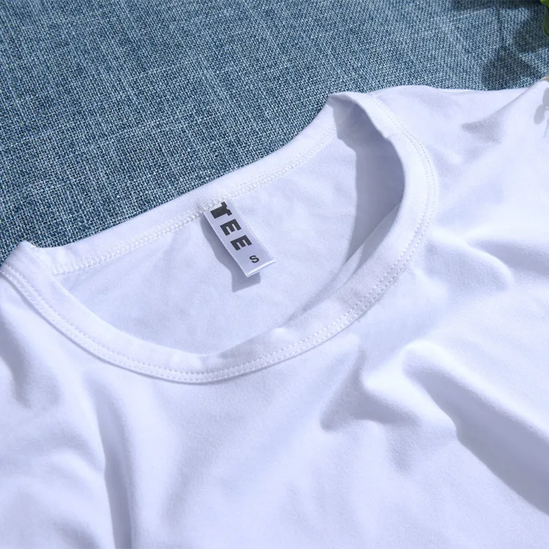 Hello Christmas Women White T-Shirt R