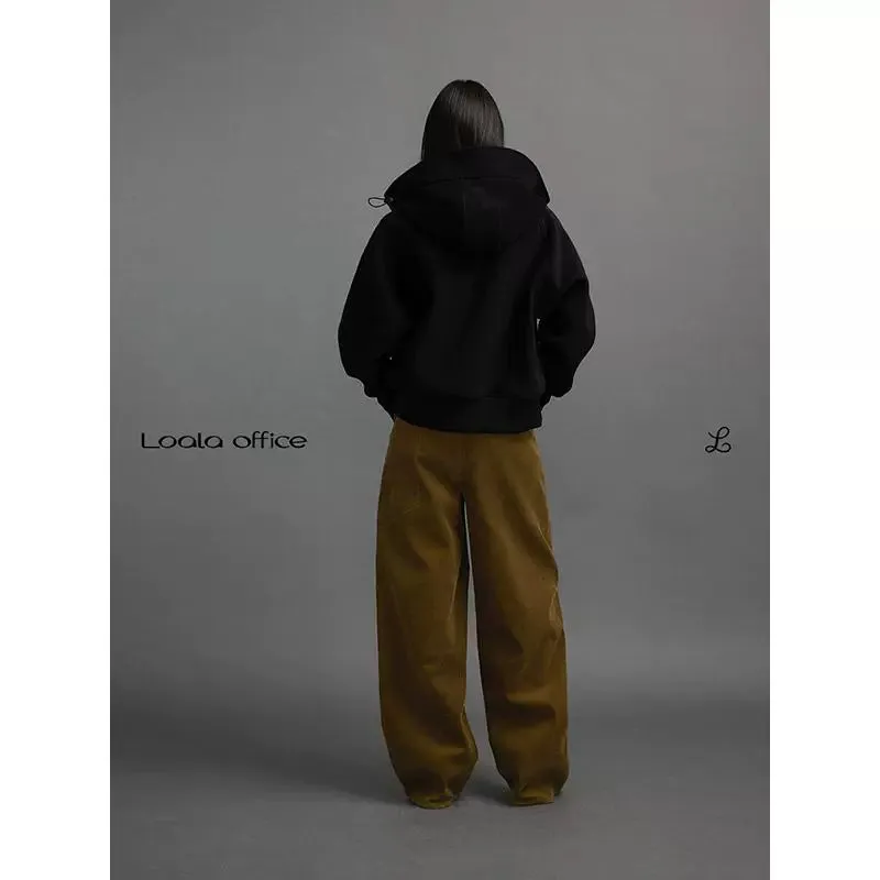 Hooded High Collar Jacket