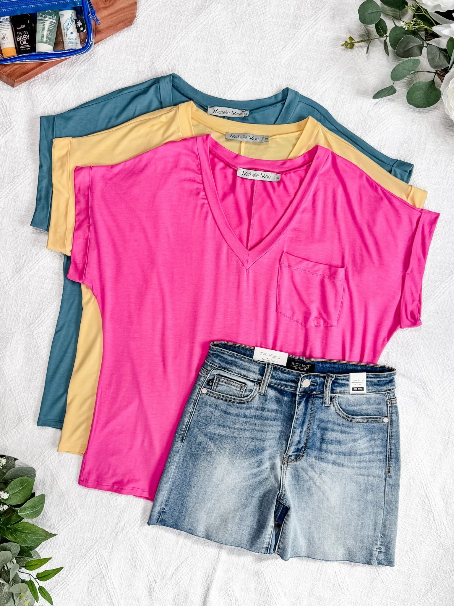 IN STOCK Sierra Pocket Top - Banana