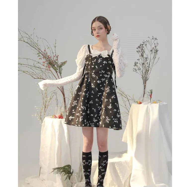 jacquard lantern flower pattern tops