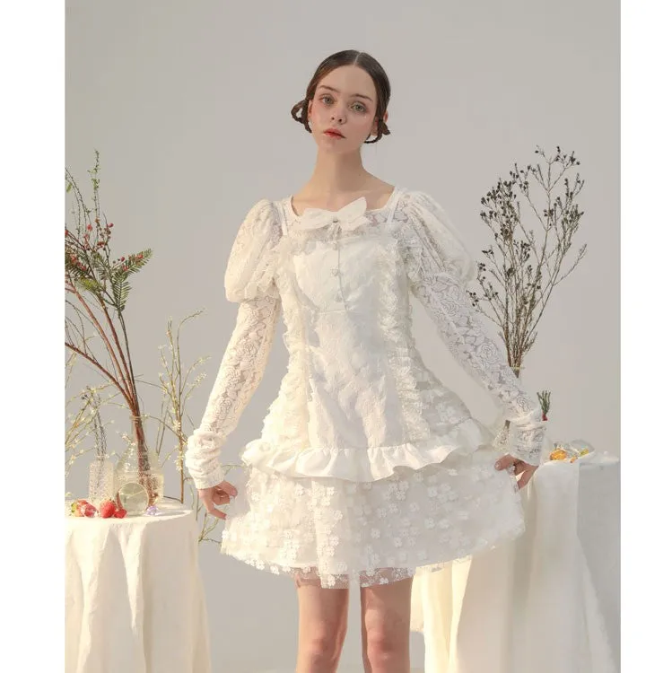 jacquard lantern flower pattern tops
