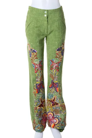John Galliano era Embroidered Pants