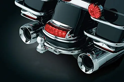 Kuryakyn 7652 Motorcycle Accessory: Trailer Hitch with 1-7/8" Diameter Hitch Ball for 2009-13 Harley-Davidson Touring Motorcycles