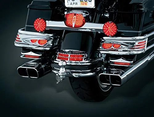 Kuryakyn 7652 Motorcycle Accessory: Trailer Hitch with 1-7/8" Diameter Hitch Ball for 2009-13 Harley-Davidson Touring Motorcycles
