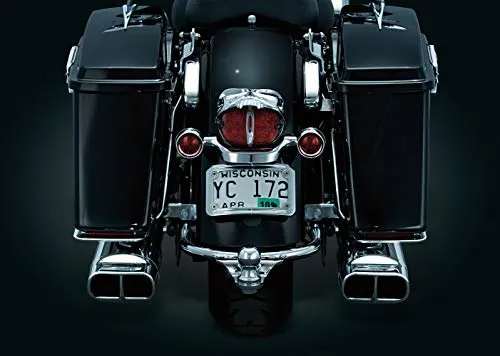 Kuryakyn 7652 Motorcycle Accessory: Trailer Hitch with 1-7/8" Diameter Hitch Ball for 2009-13 Harley-Davidson Touring Motorcycles
