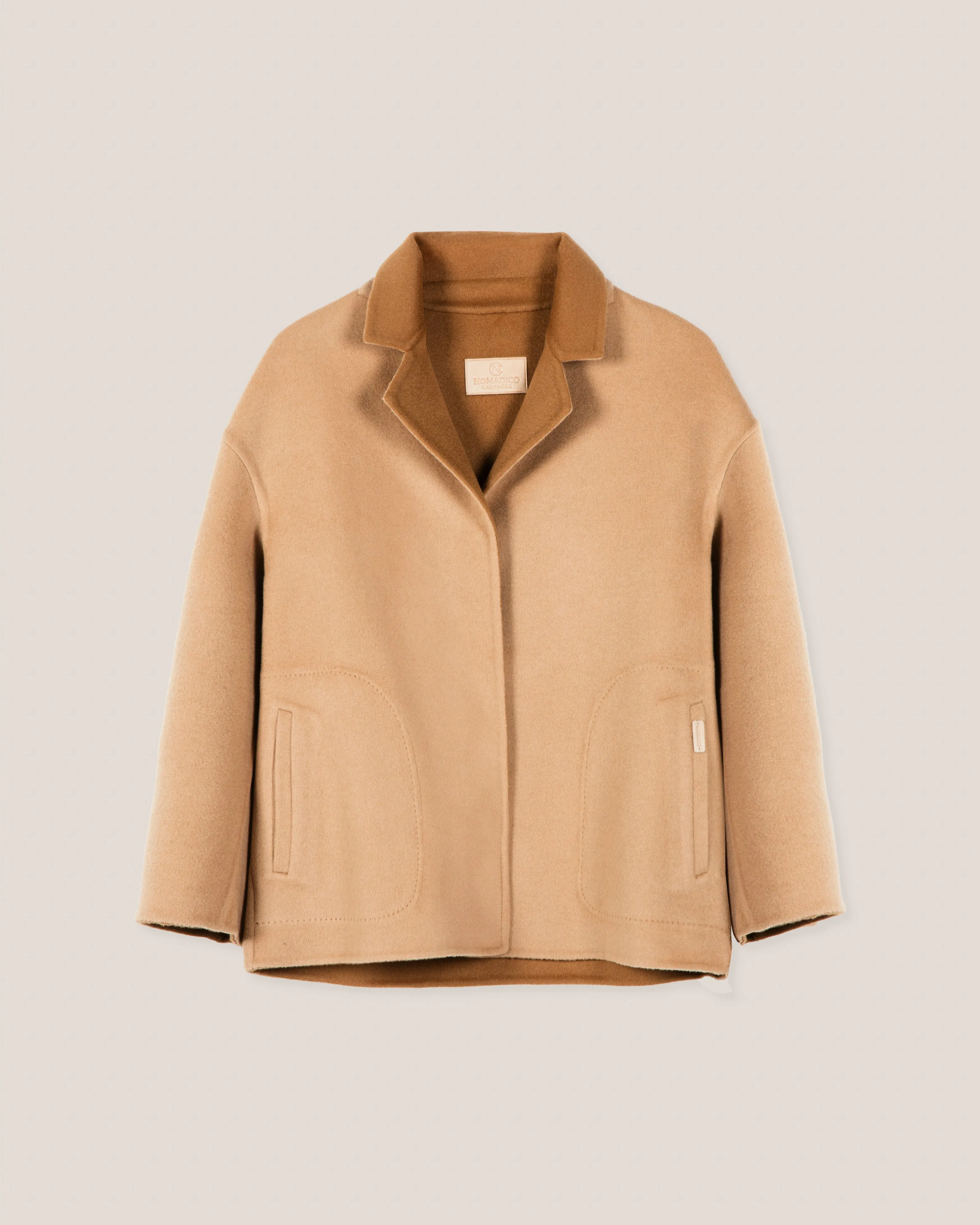Lapel Collar Short Coat