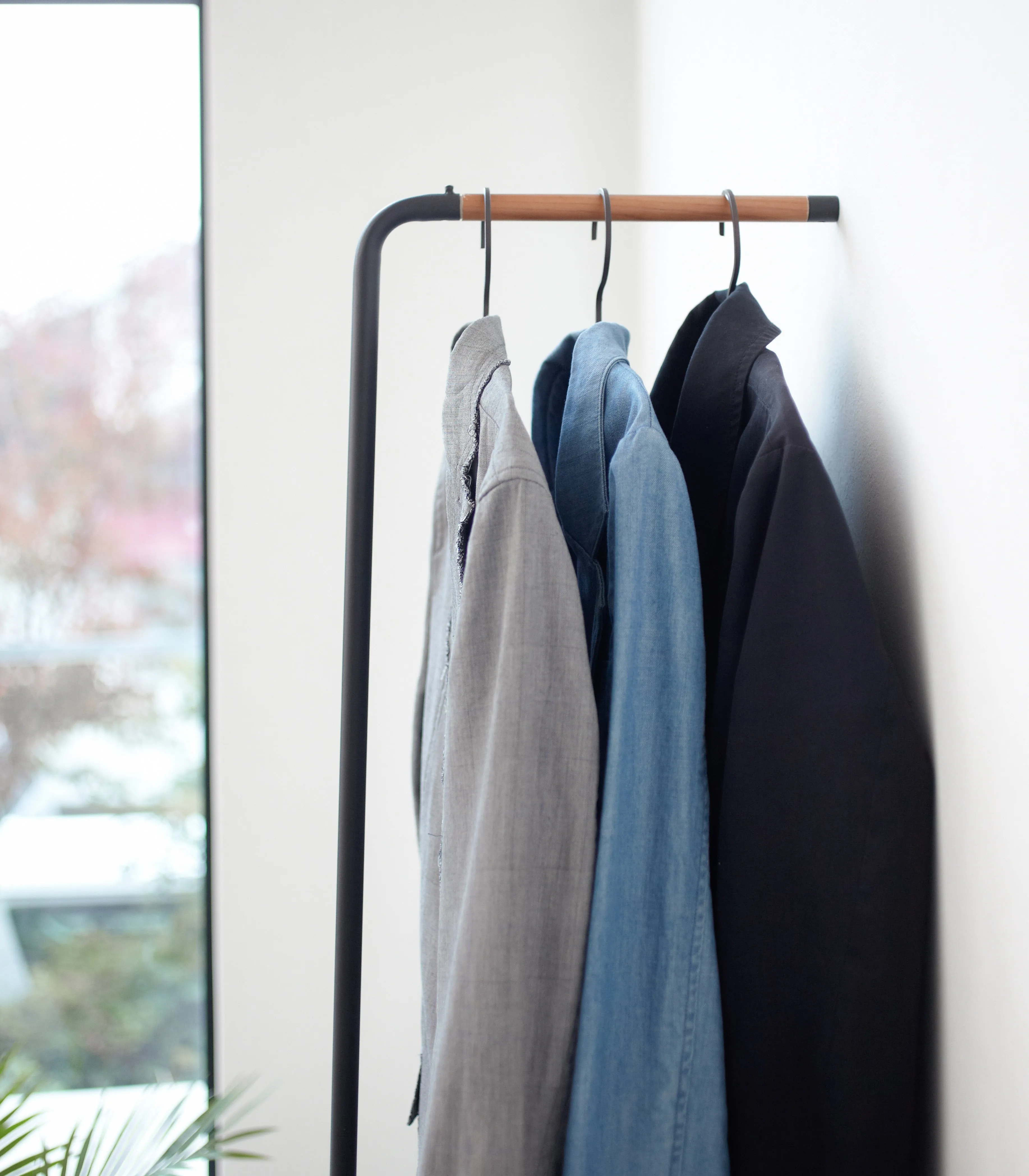 Leaning Coat Rack (63" H)  - Steel from Yamazaki Home